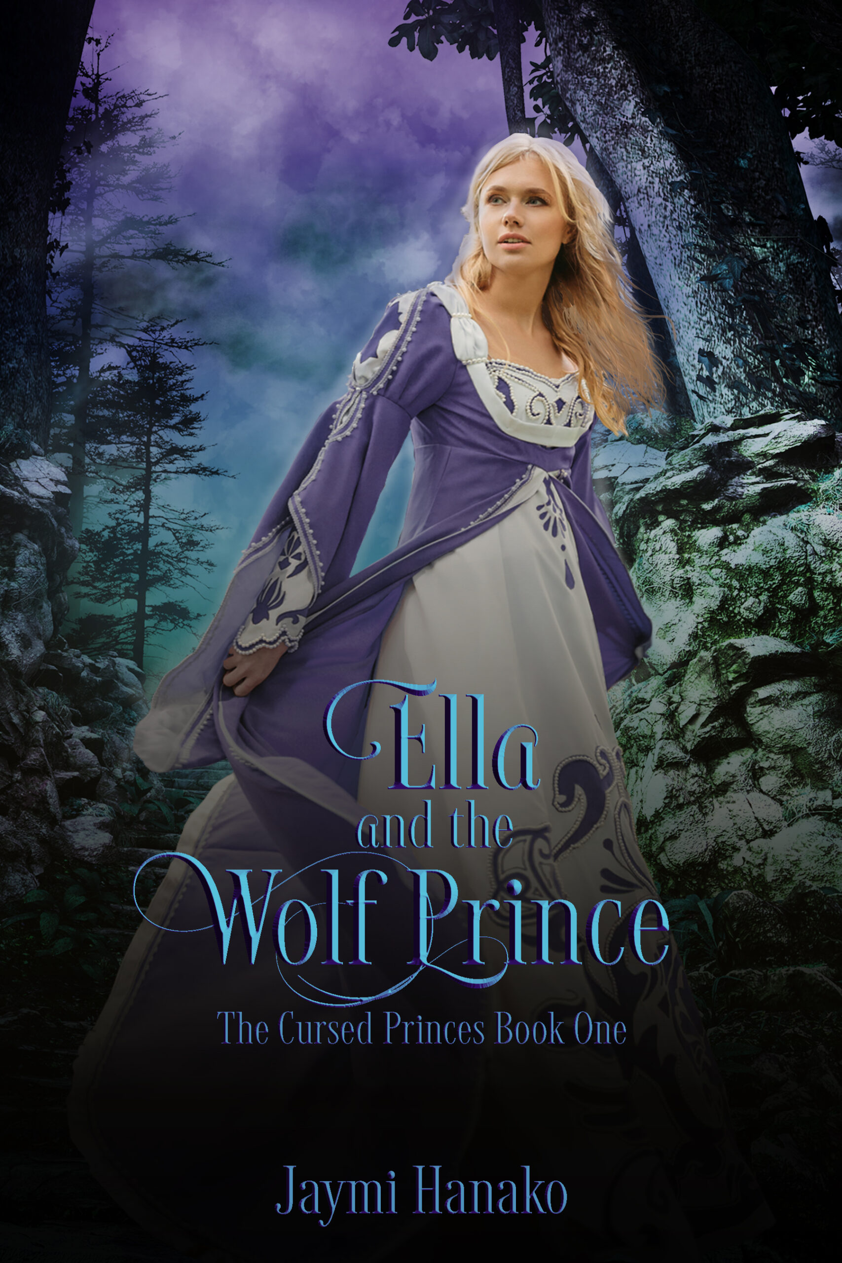 ebook cover of Ella and the Wolf Prince